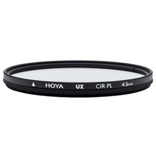 保谷（HOYA）偏振镜 滤镜 43mm UX CIR-PL 超薄CPL偏振镜