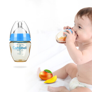 科斯贝尔 comisbell 初生宽口径ppsu奶瓶 新生儿奶瓶 婴儿迷你月子奶瓶 120ML（白色）