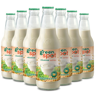 泰国进口豆奶 进口豆乳 绿宝（green spot）原味300ml*12瓶装礼盒装
