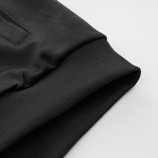 卡帝乐鳄鱼（CARTELO）长袖套装男士2019年春季新品卫衣韩版立领休闲两件套运动服 灰色 XL