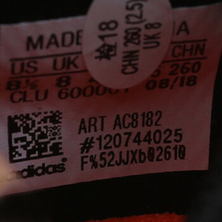 adidas 阿迪达斯 男子 跑步系列 AEROBOUNCE ST 2 M 运动 跑步鞋 AC8182  黑色 42.5码 UK8.5码
