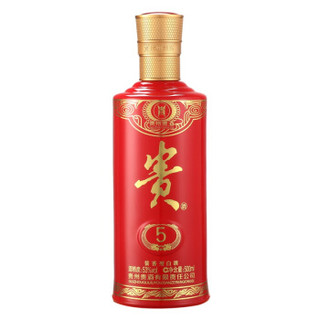 贵 年份系列 酱香型白酒 53度 500ml*6瓶整箱装