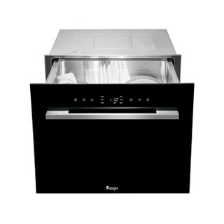 daogrs X5 Pro 8套 家用嵌入抽屉推拉式洗碗机 厨余垃圾处理器全自动高温热风全烘干