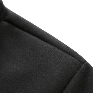 吉普盾 运动套装男2019春季新款青年休闲卫衣开衫外套潮流运动裤两件套 灰色 L