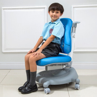 生活诚品   台湾品牌  儿童学习椅 成长椅 升降椅 人体工学椅AU610B  蓝色