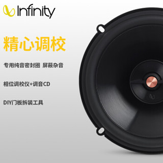 燕飞利仕 Infinity 适用于现代车型 汽车音响改装 6.5英寸车载四门喇叭套装
