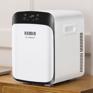 科敏 KEMIN 车载冰箱宿舍迷你便携小型冷暖冰箱双核制冷车家两用15L数控版