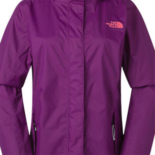 THE NORTH FACE 北面 女款冲锋衣 A3CGN 紫色 XL