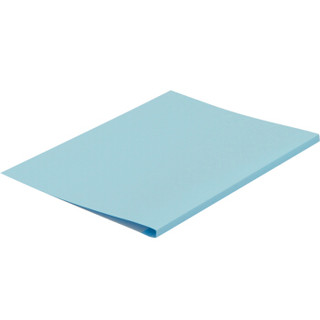 DSB 高透明热熔封套 A4 浅蓝 18mm背宽（装订180页）10个装 艺术纸封皮胶装封面