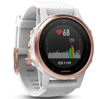 佳明（GARMIN）fenix5S飞耐时5s玫瑰金GPS多功能登山跑步智能运动表游泳户外腕表光学心率智能通知