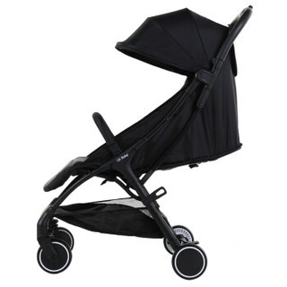 晨辉（CHBABY）婴儿推车可坐可躺轻便折叠伞车可上飞机高景观儿童手推车避震宝宝推车A742A 黑色