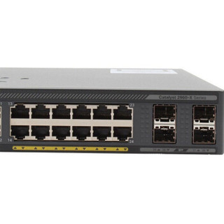 思科（Cisco）WS-C2960X-24PS-L 24口千兆二层交换机