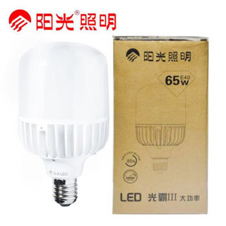 阳光 led工矿灯 仓库工厂车间大功率球泡灯 80W 6500K