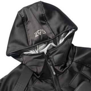 EA7 EMPORIO ARMANI 阿玛尼奢侈品男士时尚潮流连帽外套夹克  6ZPBA2-PN05Z BLACK-1200 XXL