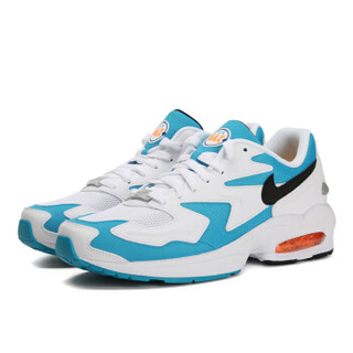 NIKE 耐克 男子 板鞋/复刻鞋 气垫 AIR MAX2 LIGHT 运动鞋 AO1741-100 白色 44码