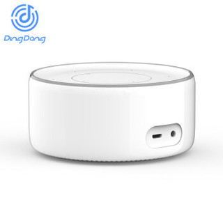 京东叮咚(DingDong)mini2 智能音箱 迷你音响 AI家庭助手 自定义唤醒词 海量应用内容 智能家居控制 白色