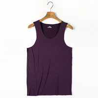 YUZHAOLIN 俞兆林 背心男士简约冰丝无痕速干无袖薄款打底衫背心 B260-T017