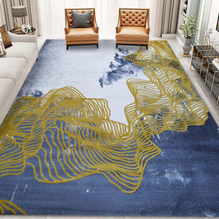 戈尔登 新中式客厅地毯现代简约北欧轻奢卧室书房茶几毯 雅斯YS-031   160*230
