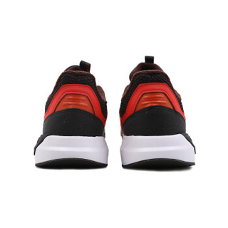 adidas 阿迪达斯 中性 跑步系列 RUN80S 运动 跑步鞋 BB7978 黑红 40码 UK7码