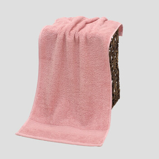HOYO 毛巾礼盒  日本进口A类纯棉毛巾礼品毛巾1条礼盒装 浅粉色 长绒棉系列 33*72cm