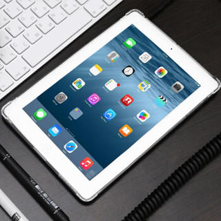 派滋 iPad2/3/4保护套防摔  ipad2全包硅胶保护套苹果平板电脑4/3保护壳9.7英寸 透明