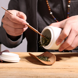 佳佰 茶具 便携日式旅行陶瓷功夫茶具套装 单人快客杯茶杯户外简易旅游茶壶 带杯套 灰色