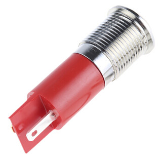 欧时RS ProLED指示灯信号灯203981凸型红色焊接片接端10mm