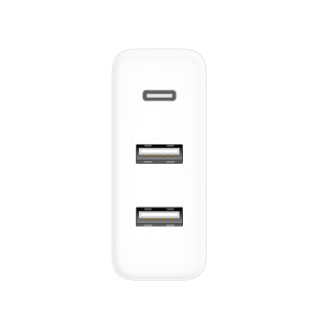ZMI紫米65W支持QC3.0 PD2.0快充双口MAX 3.6A充电头+苹果官方MFI认证 PD快充线C to Lightning充电线AL870