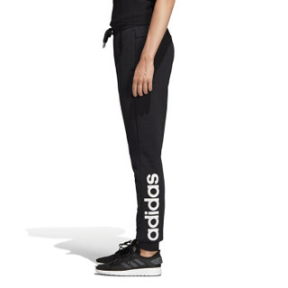 adidas 阿迪达斯 女子 运动型格 W E LIN PANT 运动 运动裤 DP2398 黑色 S码