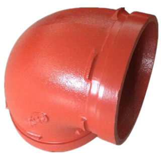 依卡诺 沟槽管件 消防管件 沟槽弯头90度 DN80(外径89) 一个价格 20个起售