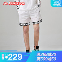 Kappa卡帕 男款串标运动短裤休闲短裤五分裤 2019新款|K0912DY30D