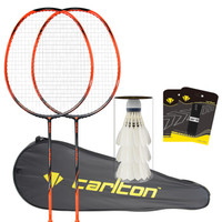 英国卡尔盾CARLTON 复合碳纤维羽毛球拍Airblade 600男女练习对拍 *4件