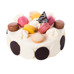 Best Cake 贝思客 马卡龙の吻蛋糕 女神系列蛋糕 1.2磅 +凑单品