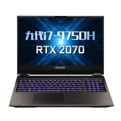 Hasee 神舟 战神 G9-CT7PK 17.3英寸游戏本（i7-9750H、16GB、256GB 1TB、RTX2070）