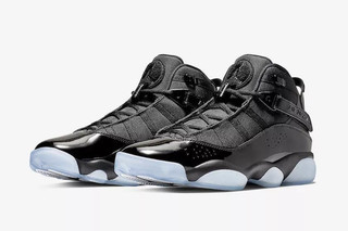 Air Jordan 6 Rings 复刻篮球鞋 Black Ice