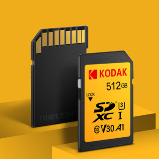 Kodak 柯达 SDXC U3 A1 V30 SD存储卡 512GB