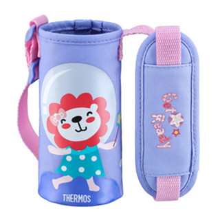 膳魔师THERMOS 儿童保温杯 吸管杯小孩学饮杯婴儿训练杯宝宝便携防漏不锈钢水杯 FFI-403L PLN