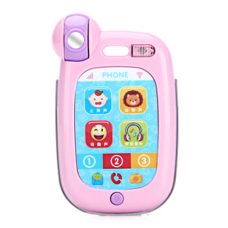 益米（YIMI）趣味音乐玩具手机 婴幼儿童早教启智音乐电话 NO.605A粉