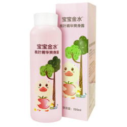 宝宝金水 婴儿桃叶精华爽身露 200ml *4件