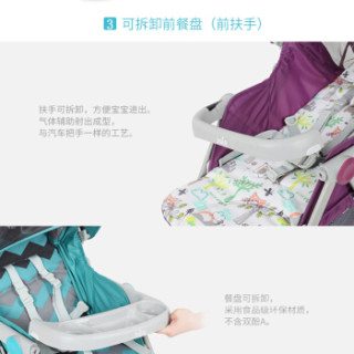 Joie 巧儿宜 艾儿系列 S0926HB 可拆卸高景观四轮推车