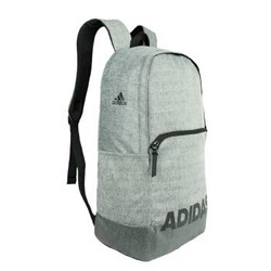 阿迪达斯（Adidas）男女款休闲运动双肩背包 学生书包 旅行背包 CV4927 深麻灰