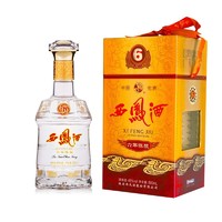 西凤酒 六年陈酿 凤香型白酒 45度 500ml