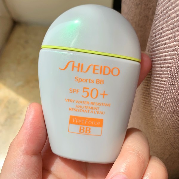 最强防晒粉底！SHISEIDO 资生堂 新艳阳夏水动力修颜防晒乳 30ml