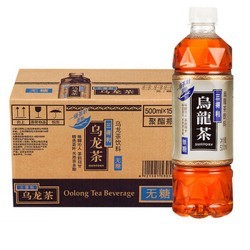 SUNTORY三得利无糖乌龙茶500ml*15瓶整箱 低糖茶饮料  多省包邮