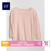 Gap 女童纯棉圆领T恤 40961