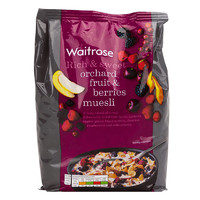 Waitrose 维特罗斯 什锦营养麦片 枫糖坚果味/水果味 1kg