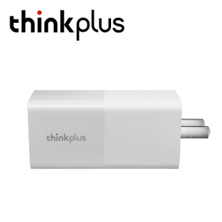 3日0点：thinkplus 电源适配器 65W多能快充 支持Type-C 雅典白