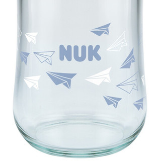 NUK 40.745.723 玻璃奶瓶 240ml 蓝色 0-6月