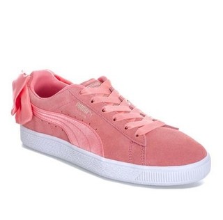 PUMA 彪马 Suede Bow 女士休闲运动鞋 367317-01 粉色 36