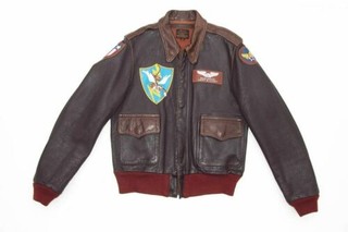 The Few A-2 Flight Jacket Monarch Mix Leather